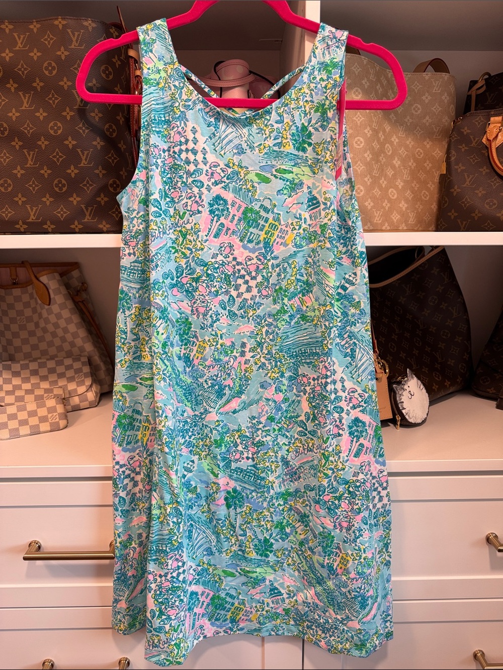 Lilly Pulitzer Kristen Dress Lilly Loves South Carolina NWT HTF